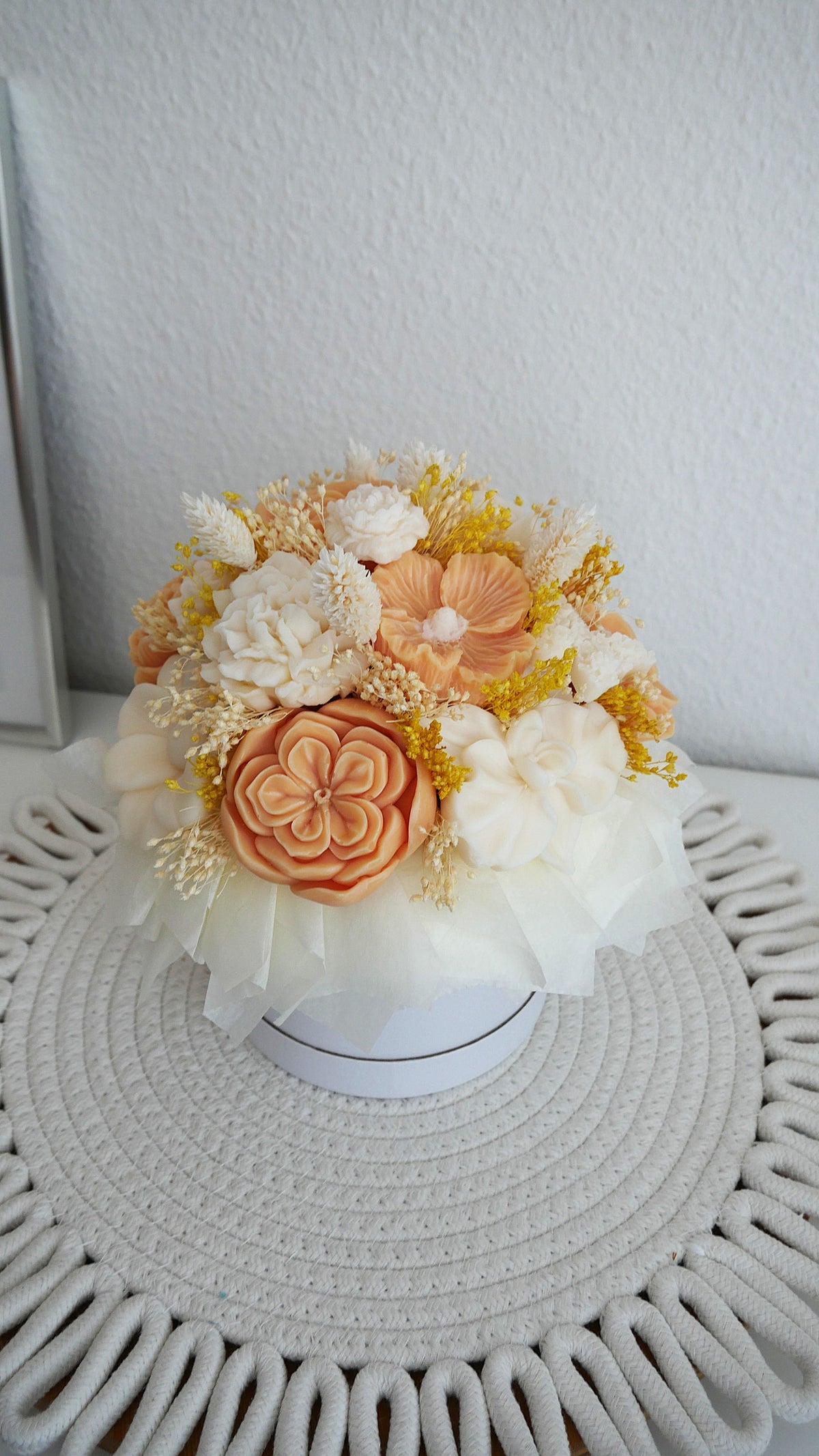 Blumenstrauß Vanille Gelb