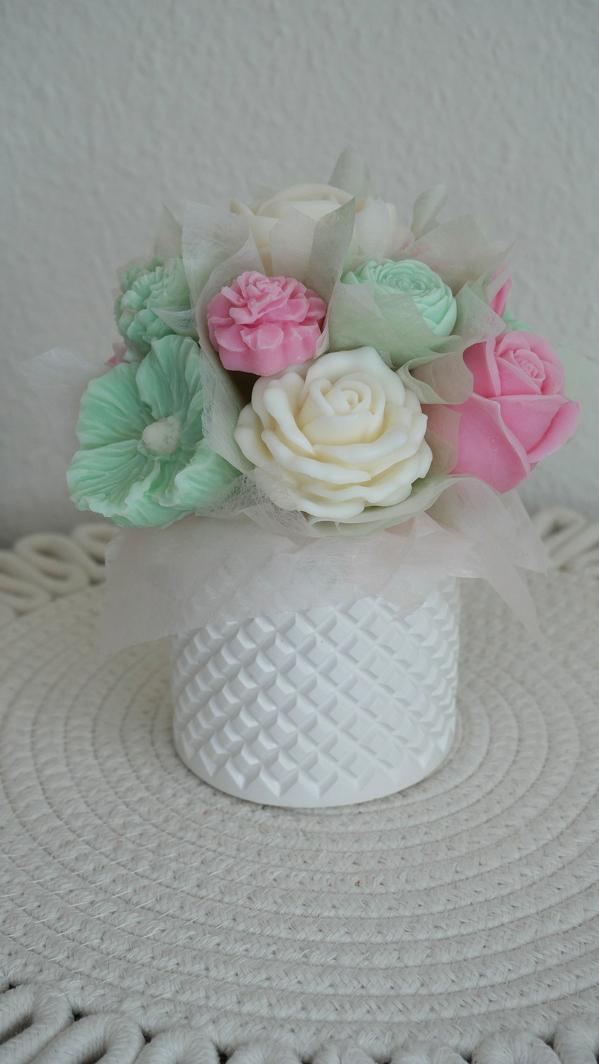 Mint-Rosa Strauß