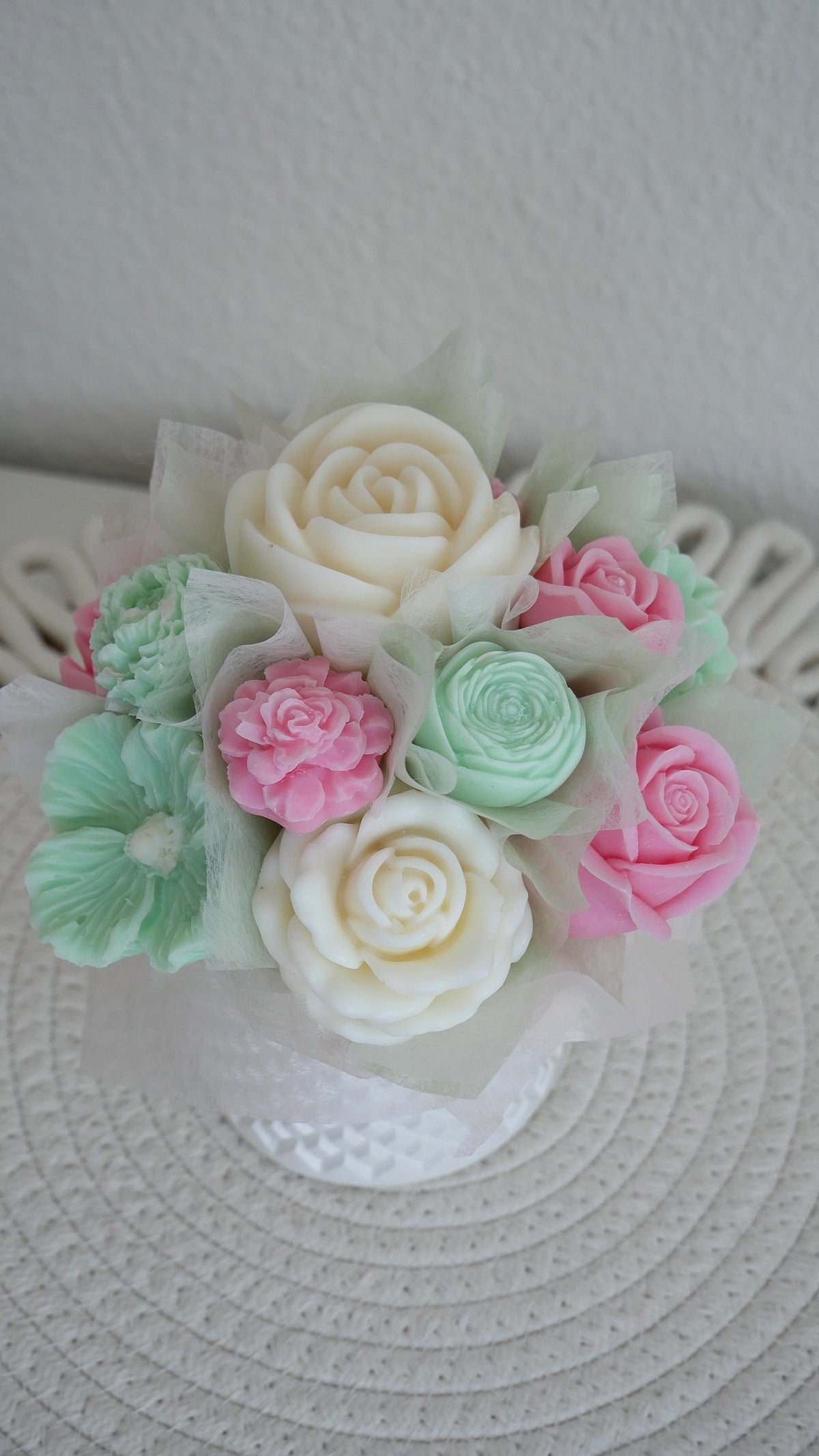 Mint-Rosa Strauß